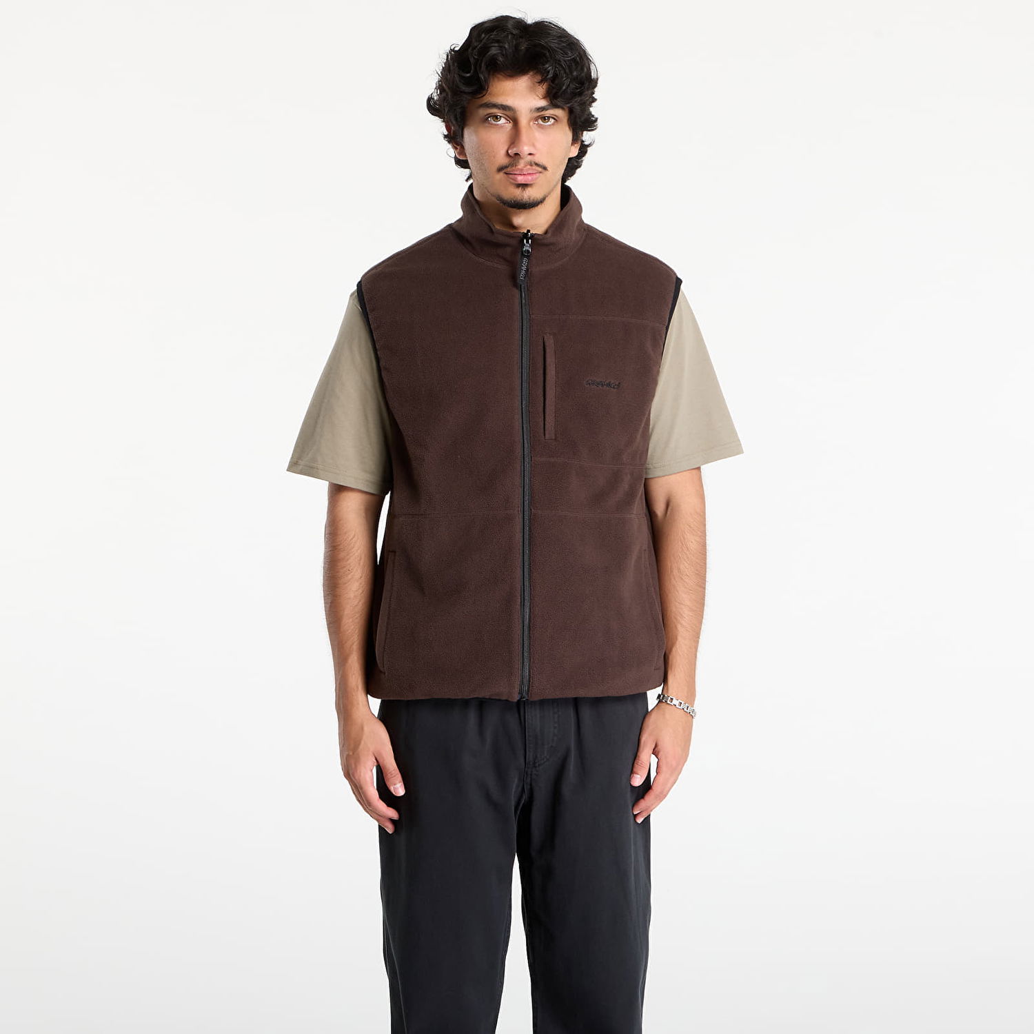 Жилетка GRAMICCI Gramicci Thermal Fleece Reversible Vest Черно | G5FU-J005 TOBACCO, 1