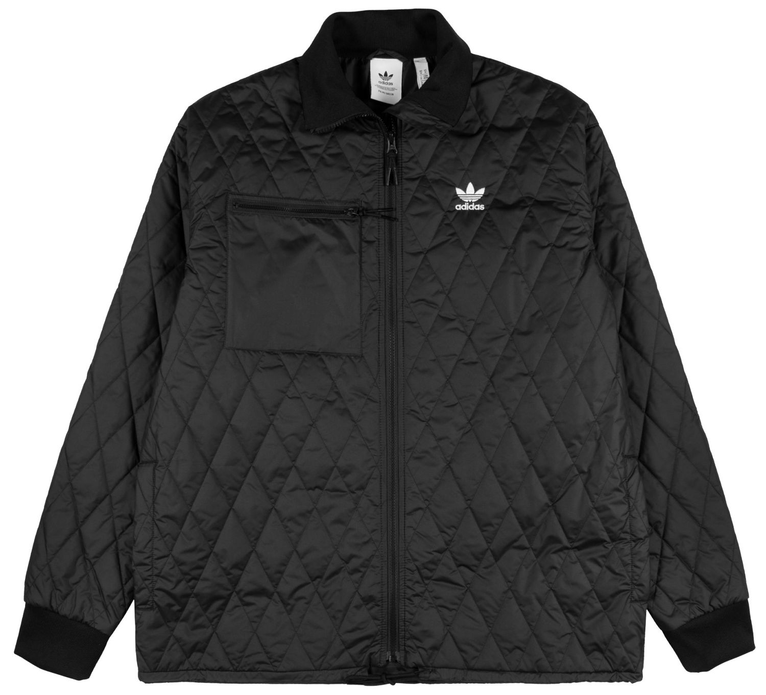 Яке бомбър adidas Originals Adicolor Classics Quilted Archive Черно | h11430, 0