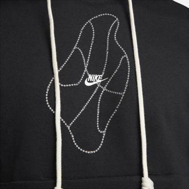 Суитчър Nike Dri-FIT Standard Issue Pullover Basketball Hoodie Черно | DQ6103-010, 1