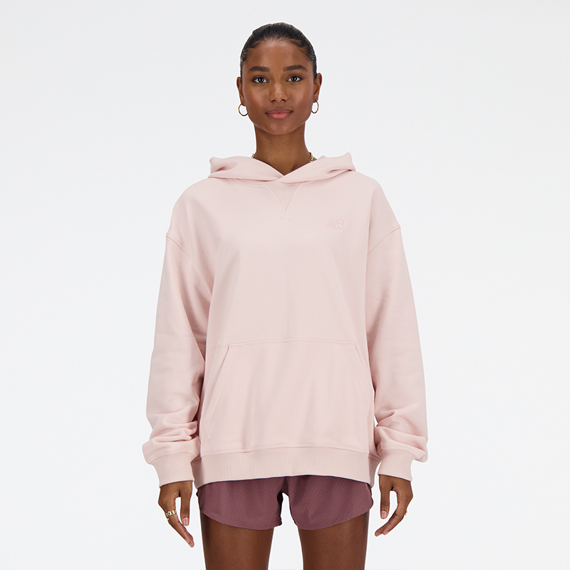 Суитчър New Balance hoodie Бежово | WT41537OUK, 0