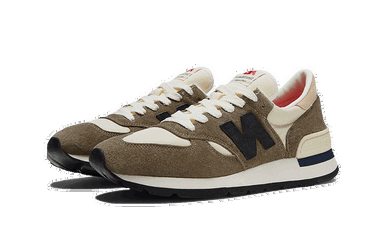 Кецове и обувки New Balance Teddy Santis x 990v1 Made in USA Кафяво | M990WG1, 2