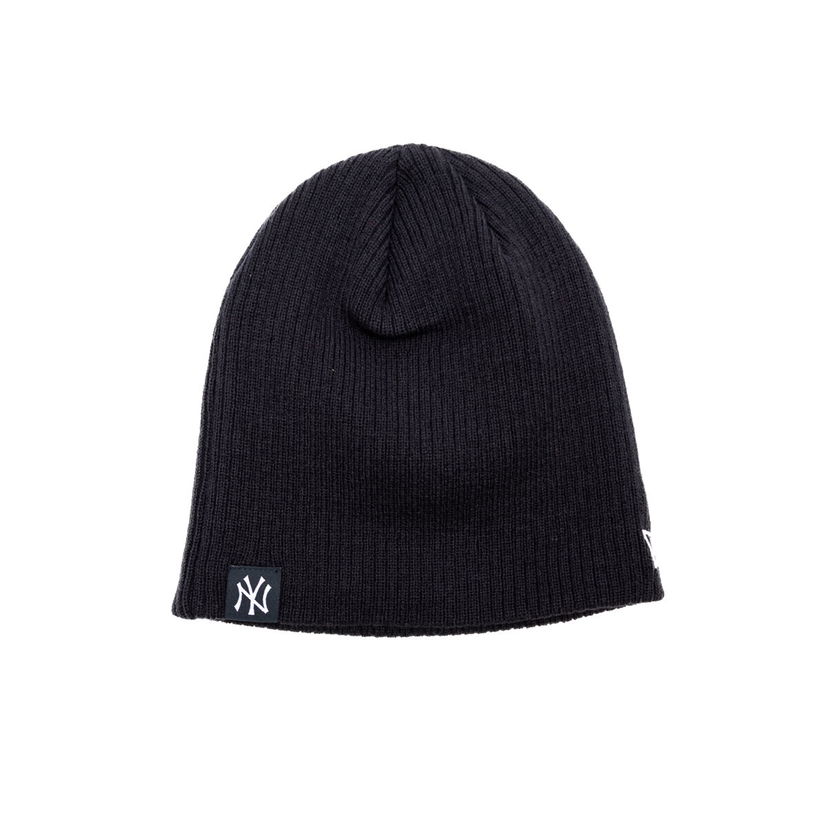 Шапка New Era MLB Essential Skully Beanie NY Yankees One Size (56-59 cm) Черно | 60691110