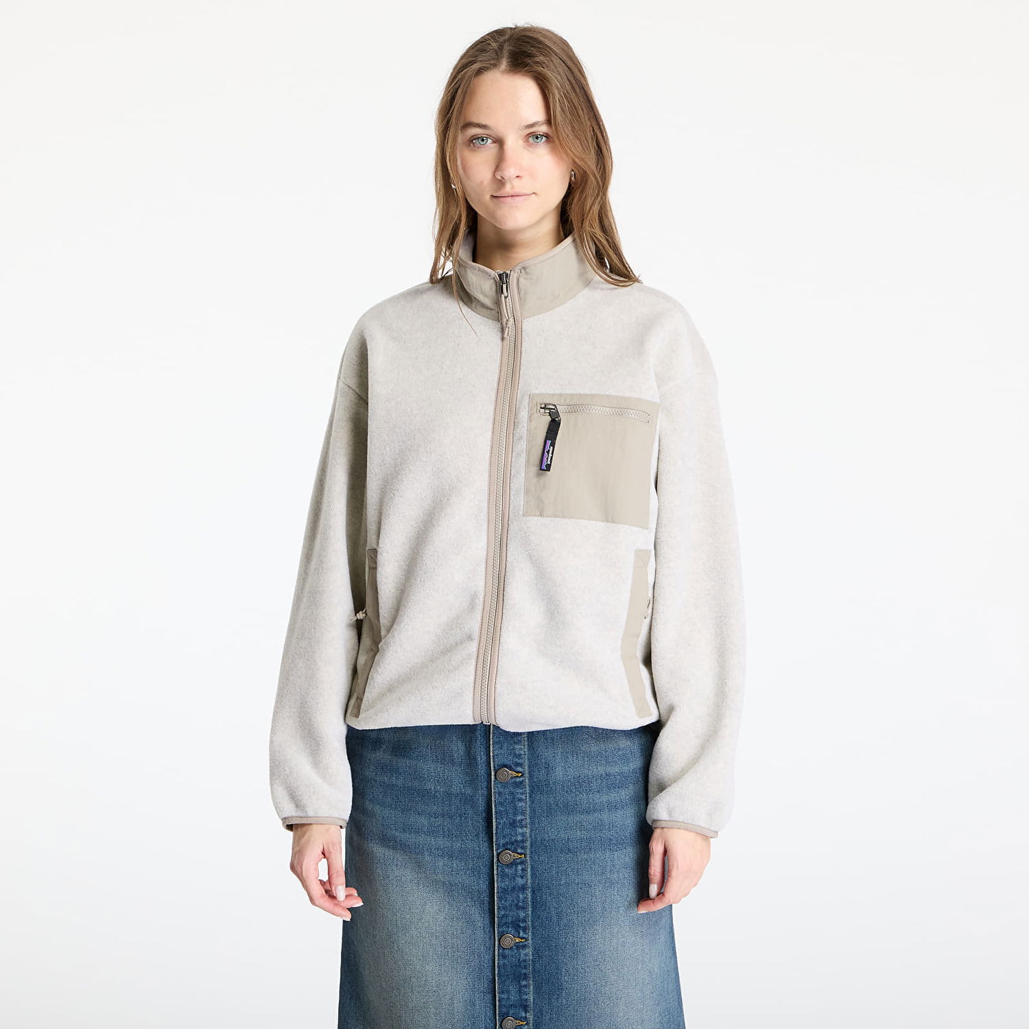 Пуловер Patagonia Patagonia Synchilla Fleece Jacket Бежово | 22955 OLSD, 0
