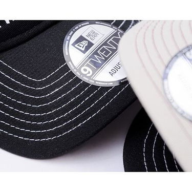 Шапка с козирка New Era Adjustable Wordmark 9TWENTY Baseball Cap Черно | 60595443, 6