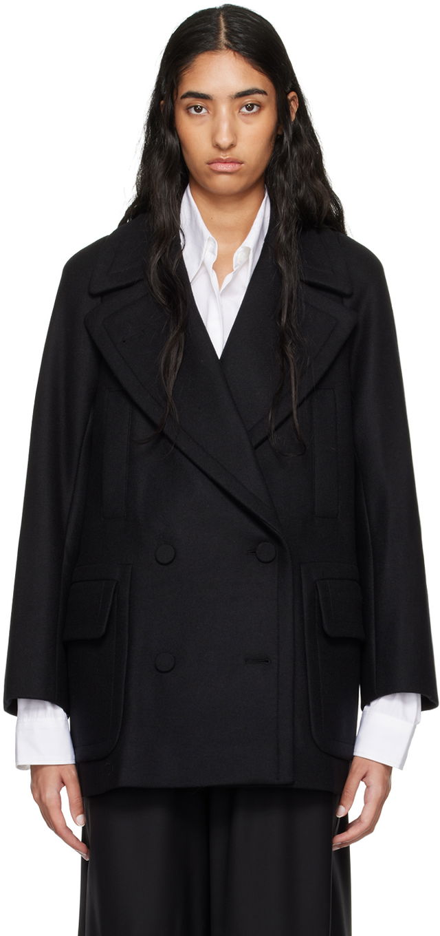 Black Wool Coat