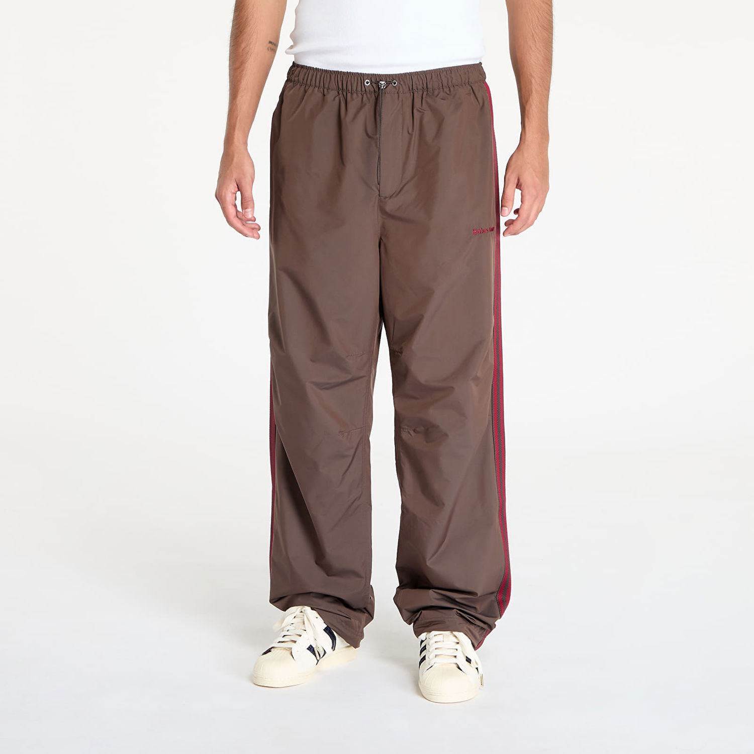 Спортни панталони adidas Originals Wales Bonner x Nylon Track Pant Brown Кафяво | JJ2930, 0
