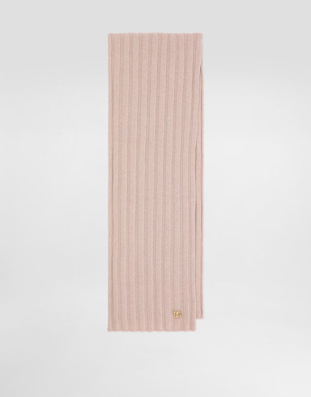 Dolce & Gabbana Knitted Ribbed Scarf