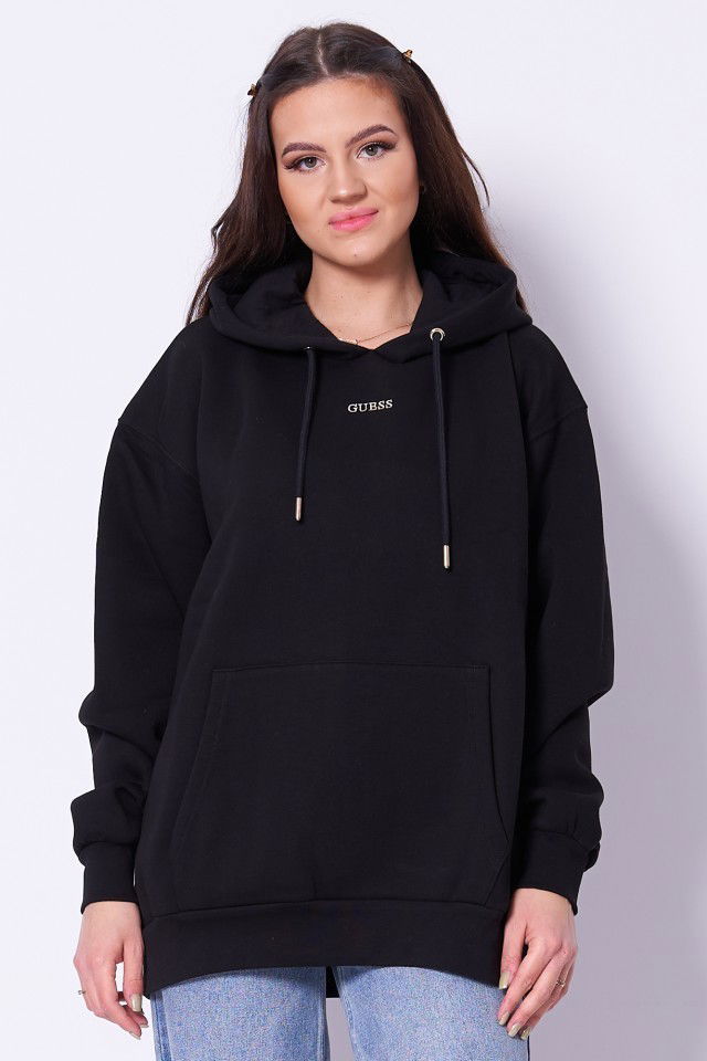 Суитчър GUESS Oversize Hoodie Черно | V4BQ22KCHX0-JBLK