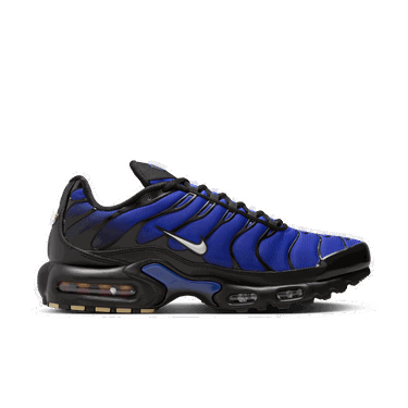 Кецове и обувки Nike Air Max Plus Premium Black Racer Blue Синьо | FQ7331-001, 3