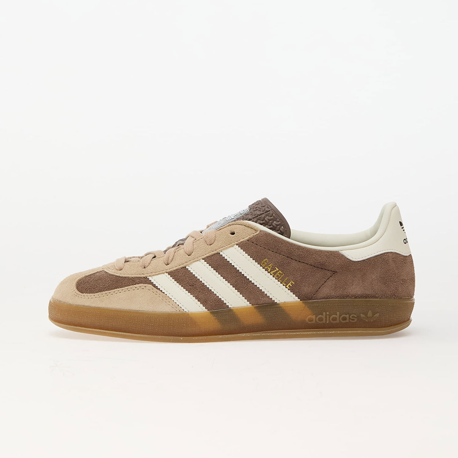 Кецове и обувки adidas Originals GAZELLE INDOOR Кафяво | IF9646, 0