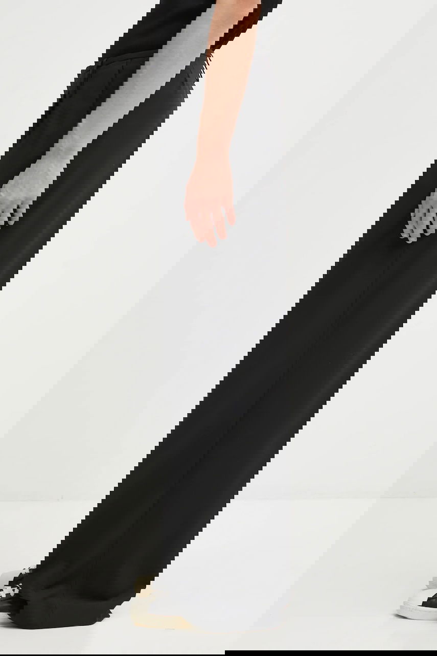 Панталони 032C 032C Wide Leg Suit Wool Blend Trousers Черно | F25.MRW.0903.000, 1