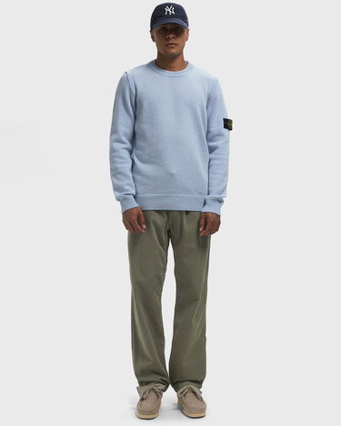 Пуловер Stone Island Stone Island Knitted Crew Neck Sweater Синьо | K2S155100072S00A3.V0041, 1