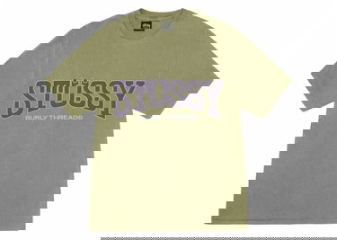 Тениска Stüssy Threads Pigment Dyed T-Shirt Бяло | 1905027, 2