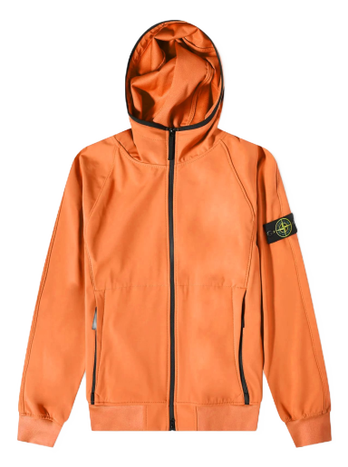 Ветровка Stone Island Light Soft Shell-R Hooded Jacket Оранжево
 | 781540927-V0073