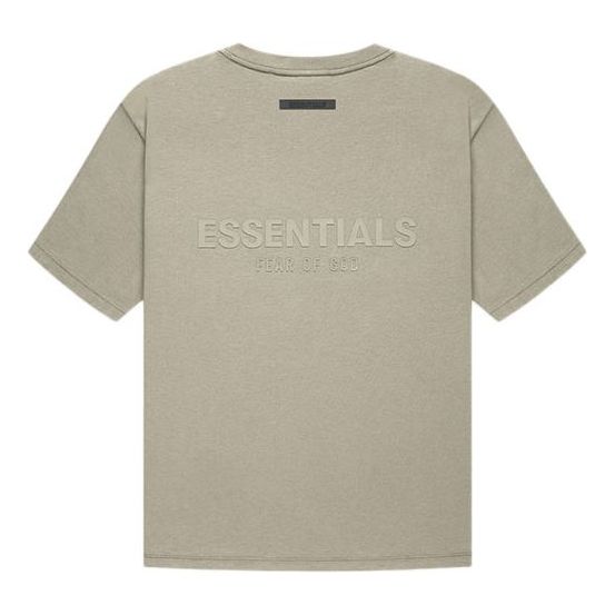 Тениска Fear of God Essentials Logo T-Shirt Зелено | FOG-FW21-007