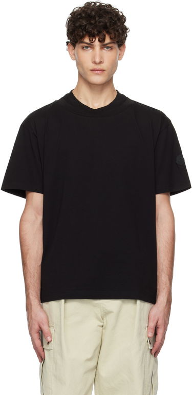 Тениска Moncler Archivio Layered Black T-Shirt Черно | K10918C0000389A17, 0