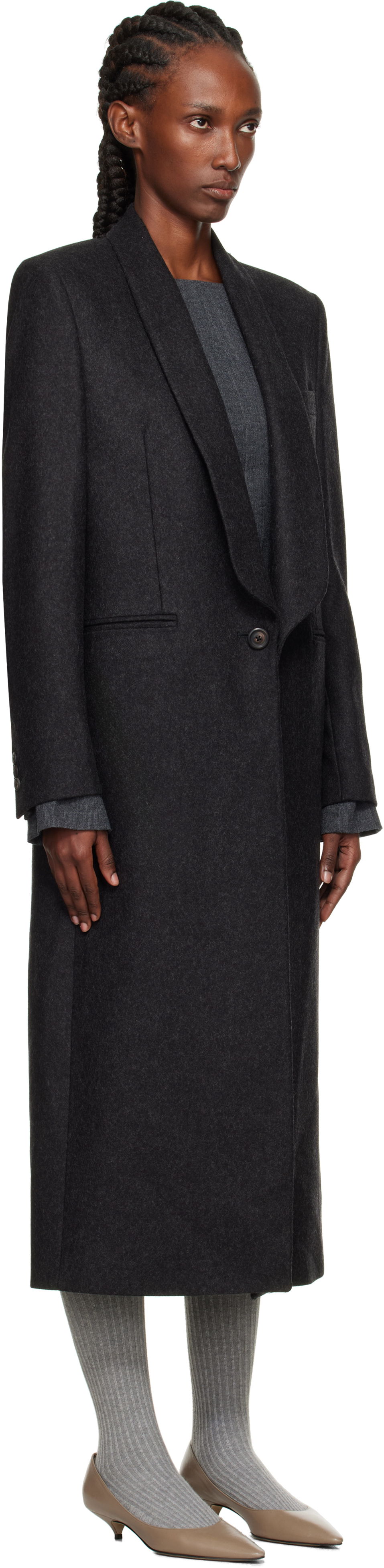 Палта OUR LEGACY OUR LEGACY Supper Coat Черно | W4251SG, 1