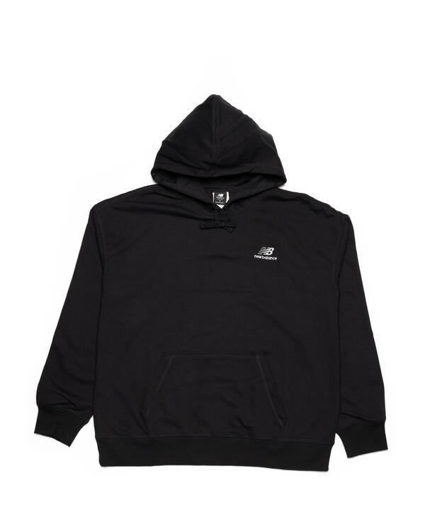 Суитчър New Balance Essentials PO Hoodie Черно | UT21500_BK, 0