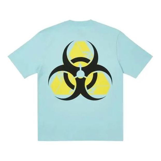 Тениска Palace Palace Bio Hazard Back Logo T-Shirt Синьо | P20TS149