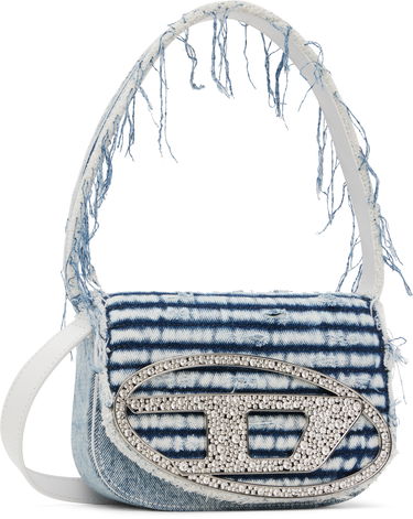 Дамска чанта Diesel Diesel 1DR Denim Shoulder Bag Синьо | X08396 P8040, 1