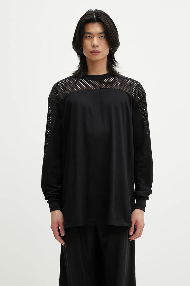 Rick Owens DRKSHDW Knitted - Girdered Long-Sleeve T-Shirt