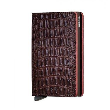 Портфейл Secrid Slim Wallet Nile Brown Кафяво | SN-Brown, 0