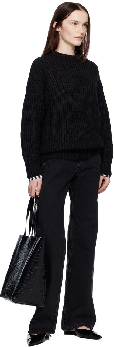 Дънки Anine Bing Hugh Black Denim Jeans Черно | A-06-1134-009, 3