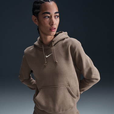 Суитчър Nike Nike Sportswear Phoenix Fleece Hoodie Кафяво | HF6839-233, 1