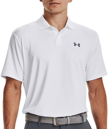 Поло тениска Under Armour Performance 3.0 Polo Shirt Бяло | 1377374-100, 0