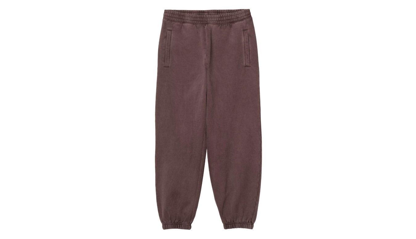 Спортни панталони Carhartt WIP Vista Grand Relaxed Fit Sweat Pant Кафяво | I032337_33H_GD, 1
