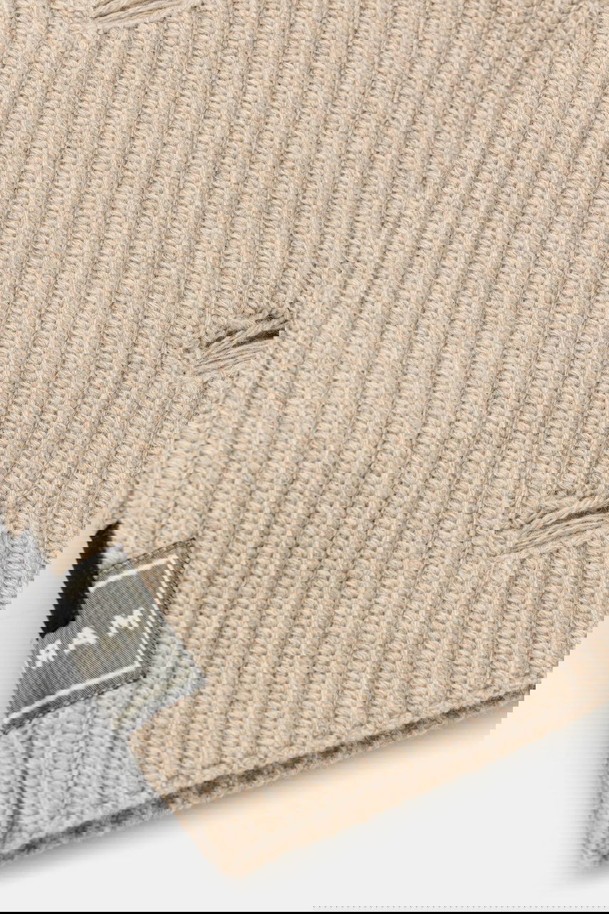Шапка Maison Margiela MM6 Maison Margiela Wool Balaclava Бежово | S52TB0008.M13138.806M, 1