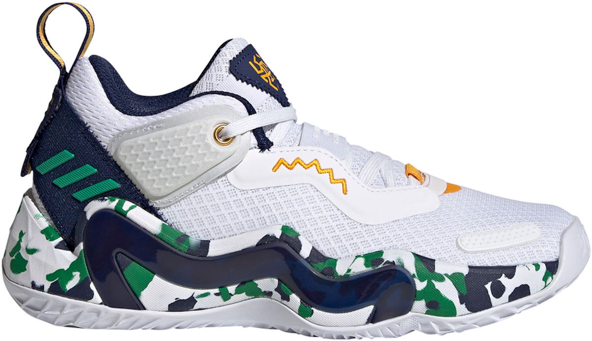 Кецове и обувки adidas Performance Donovan Mitchell D.O.N. Issue #3 Бяло | g58268, 0