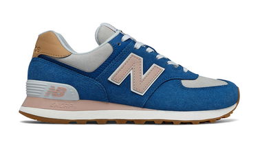 Кецове и обувки New Balance 574 Синьо | WL574NU2, 0