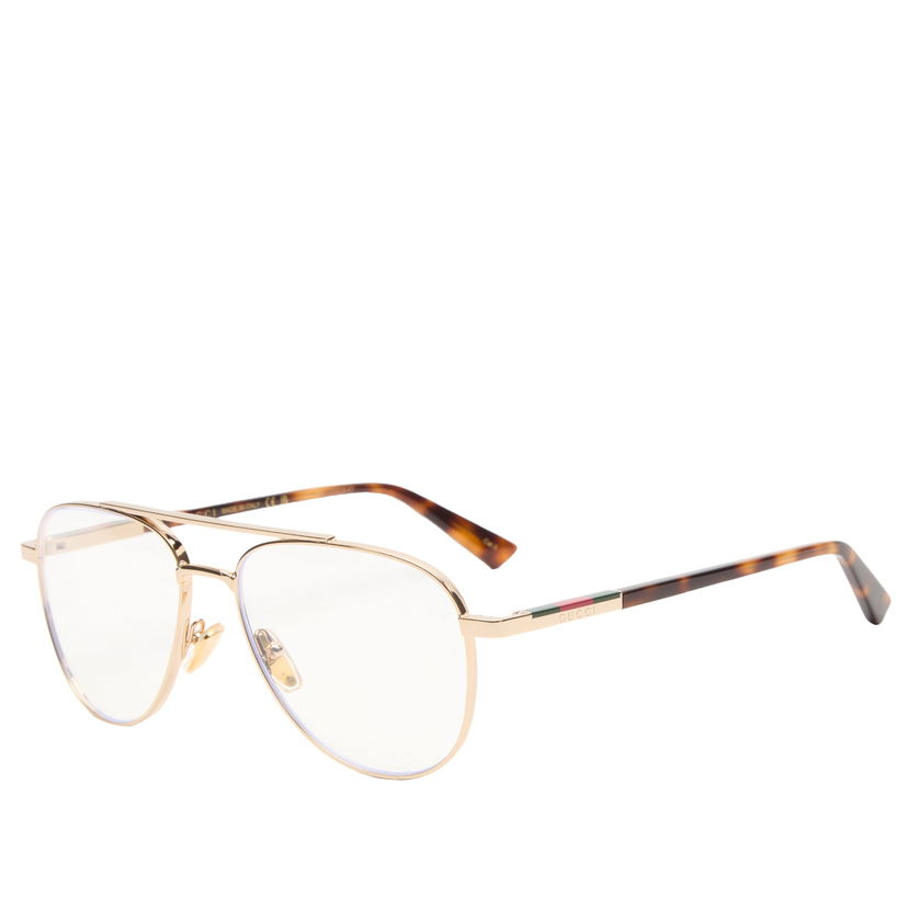 Слънчеви очила Gucci Aviator Optical Frames Металик | GG1962S-005