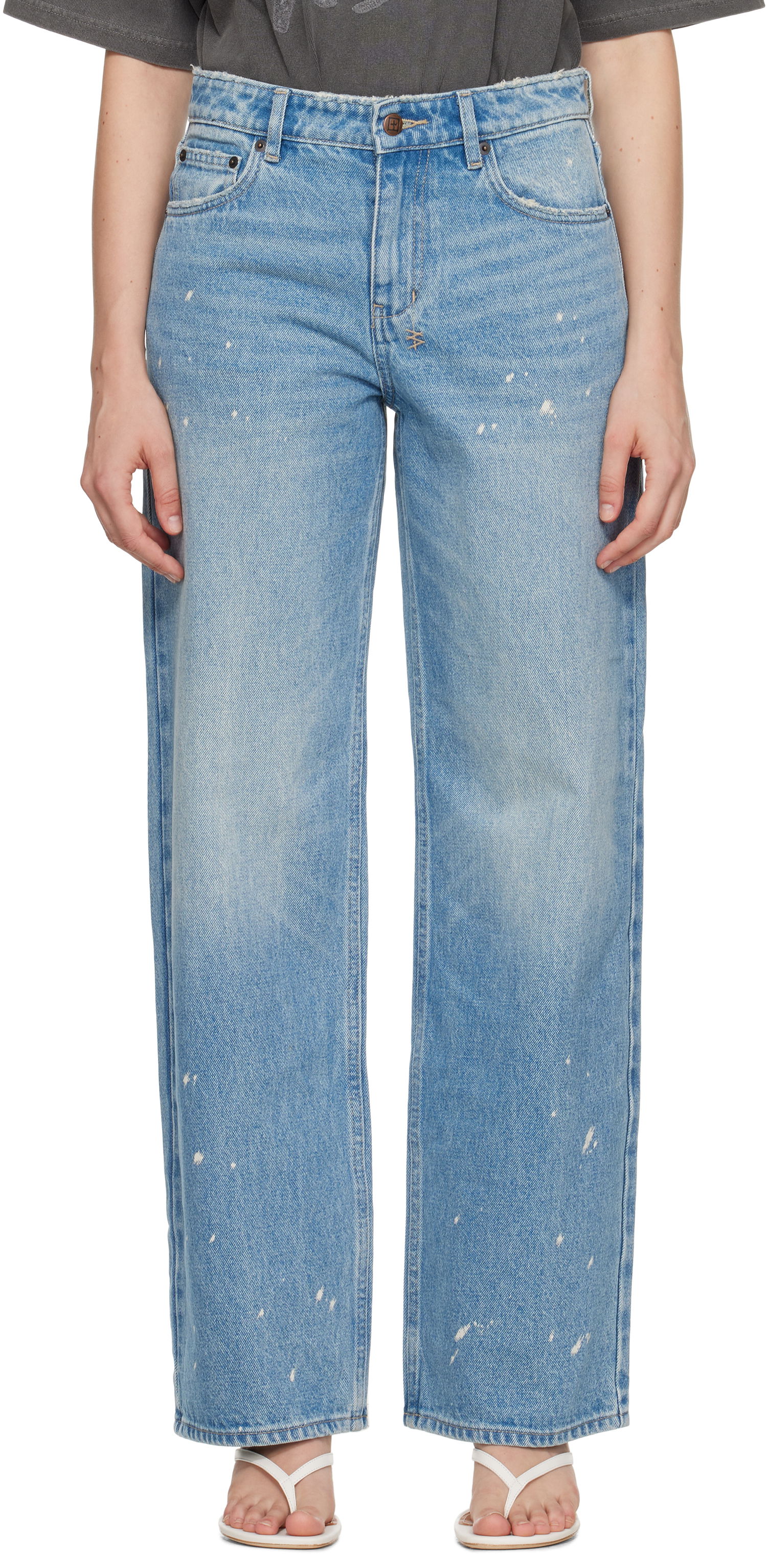Дънки Ksubi Ksubi Empire Wide Leg Jeans Синьо | WPF25DJ009, 0