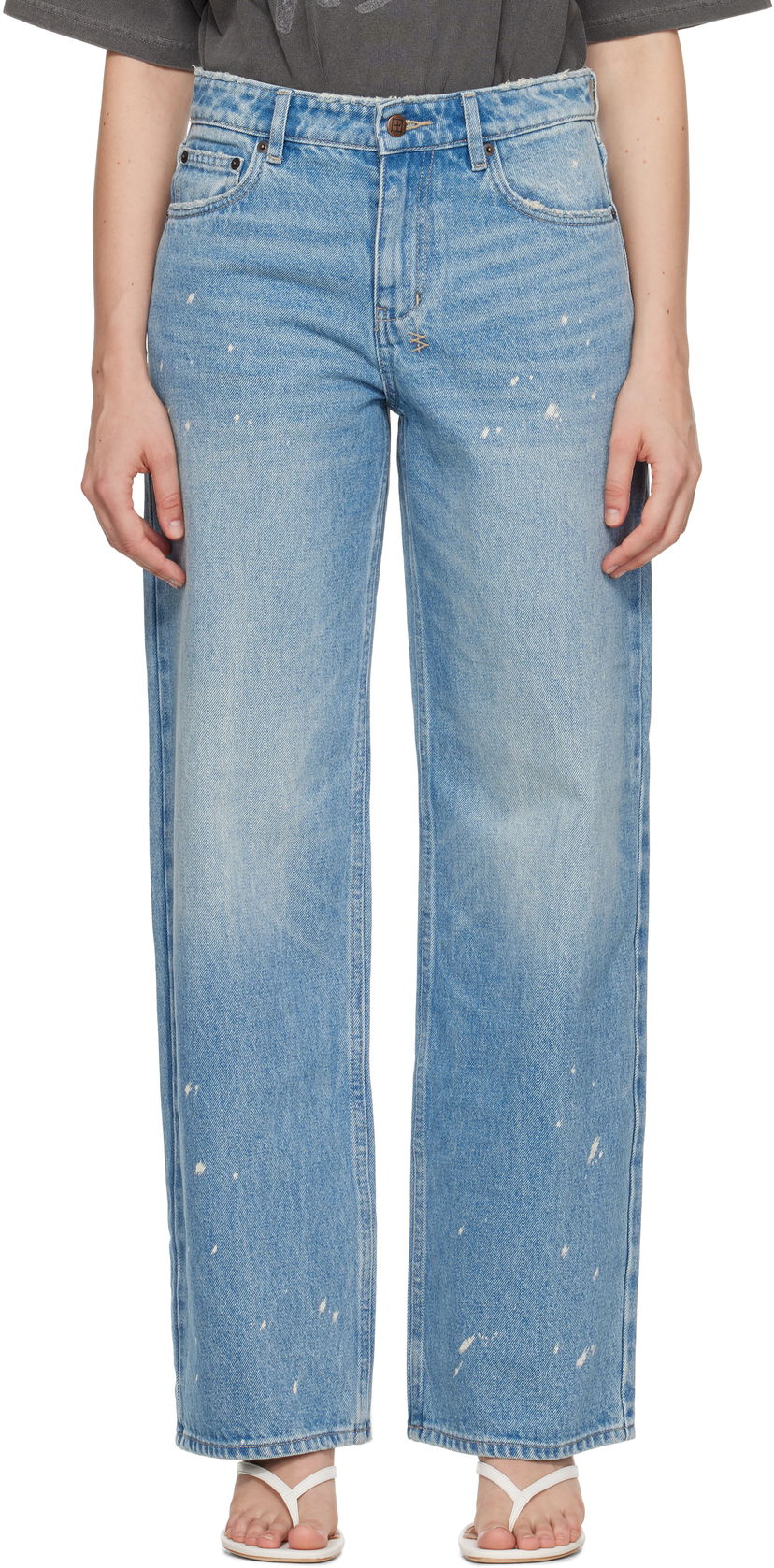 Дънки Ksubi Ksubi Empire Wide Leg Jeans Синьо | WPF25DJ009