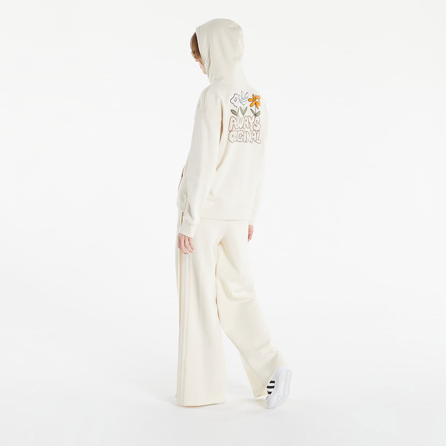 Суитчър adidas Originals Always Original Graphic Hoodie Бежово | HF2088, 0