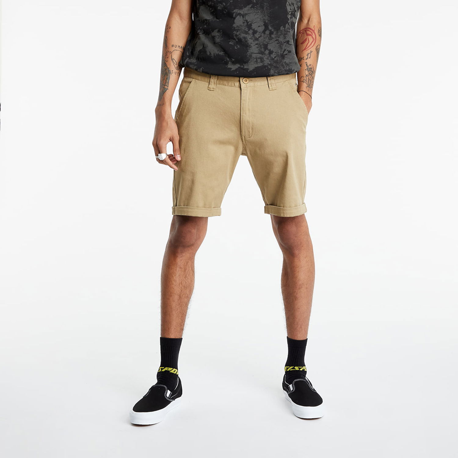 Къси панталони Horsefeathers Macks Shorts Бежово | SM1157B, 0