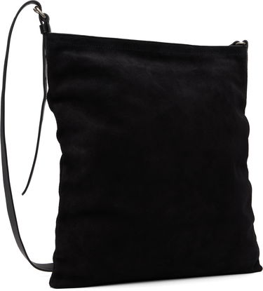Чанта през рамо Dries Van Noten Dries Van Noten Suede Shoulder Bag Черно | 252-021504-184, 1