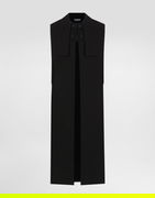 Dolce & Gabbana Wool Crêpe Cape