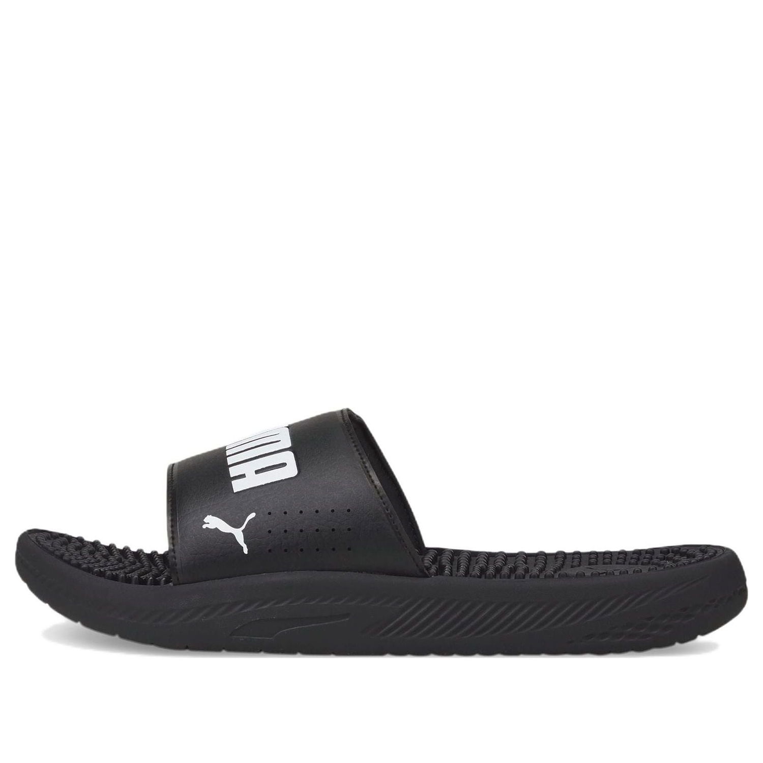 Кецове и обувки Puma Softride Slide Massage Slides Черно | 383062-01, 0