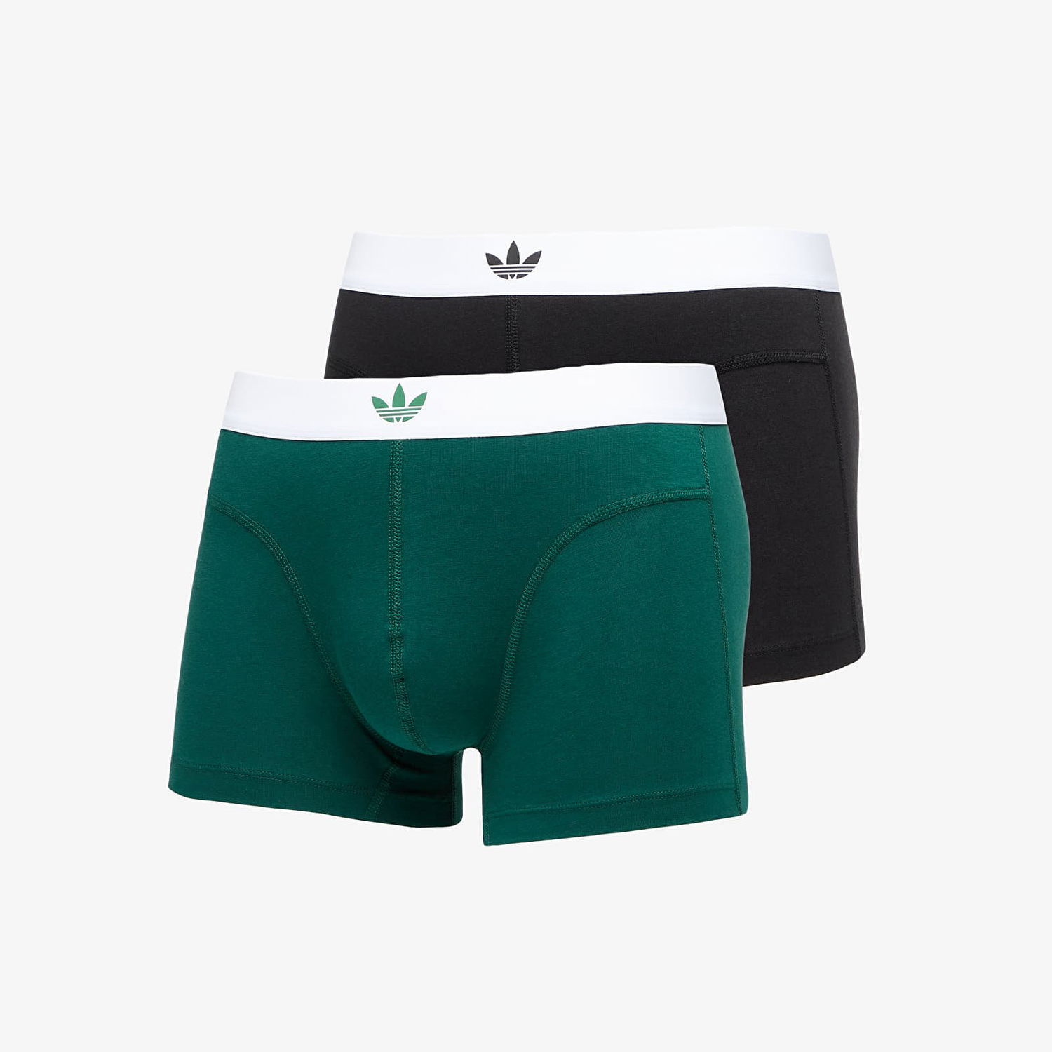 Боксерки adidas Originals Adidas Comfort Flex Cotton Body Lines Trunk 2-Pack Зелено | 4AR005-901, 0