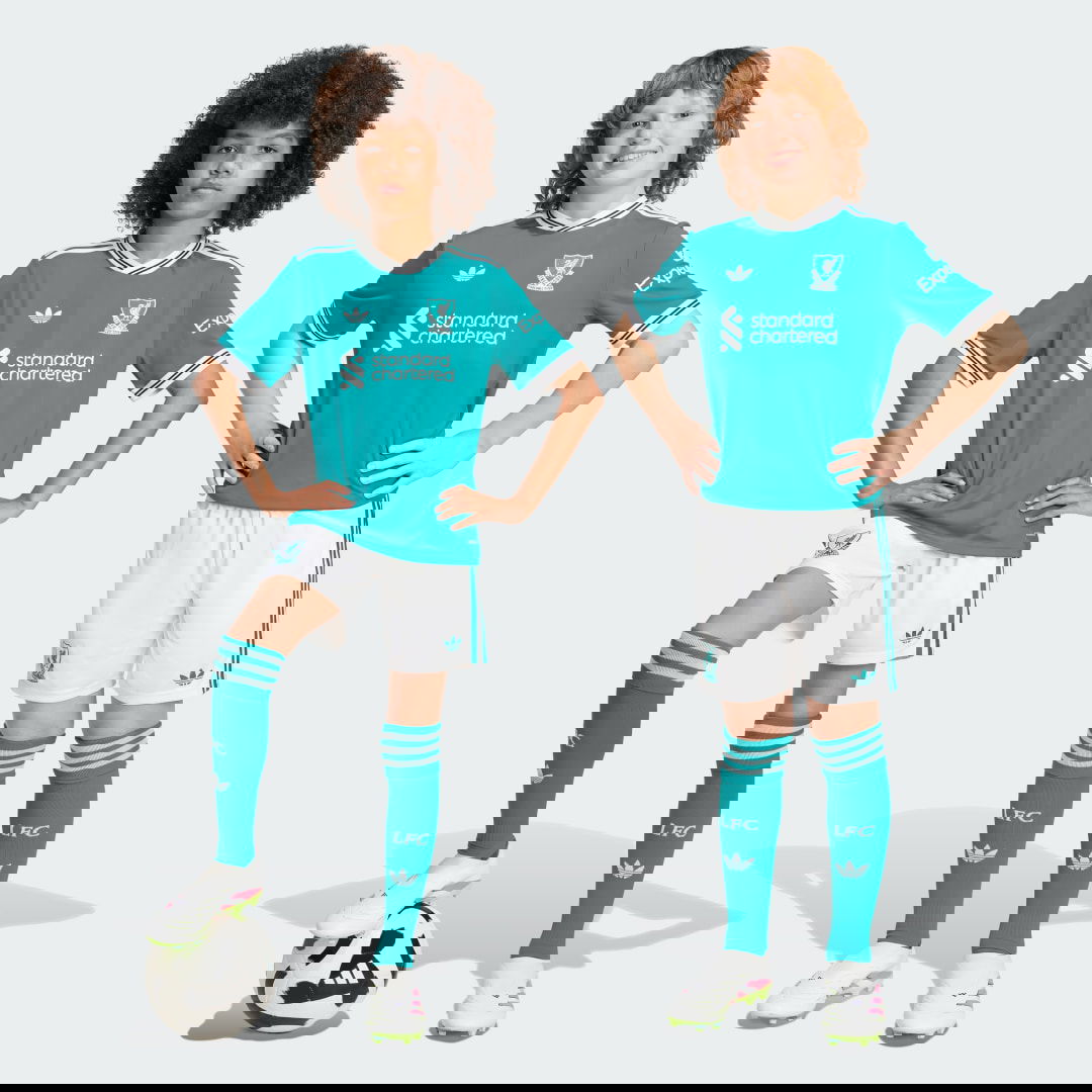 Къси панталони adidas Performance Liverpool FC 25/26 Third Тюркоазено | JV6474, 0