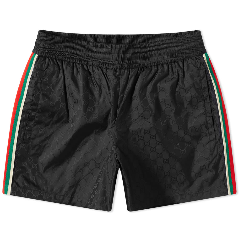 Бански Gucci GG Jaquard Swim Short Черно | 699084-XHAFX-1000, 0