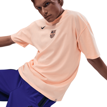Тениска Nike Total 90 FC Barcelona Remix T-Shirt Оранжево
 | hq8388-807, 4