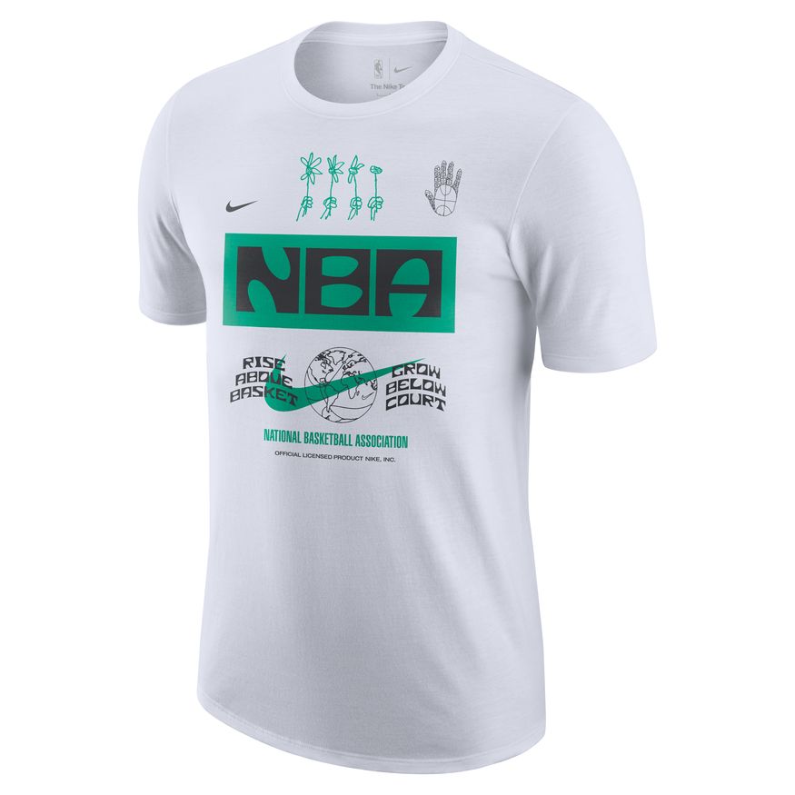Тениска Nike Team 31 Courtside Max 90 Tee Бяло | DR6357-100, 1