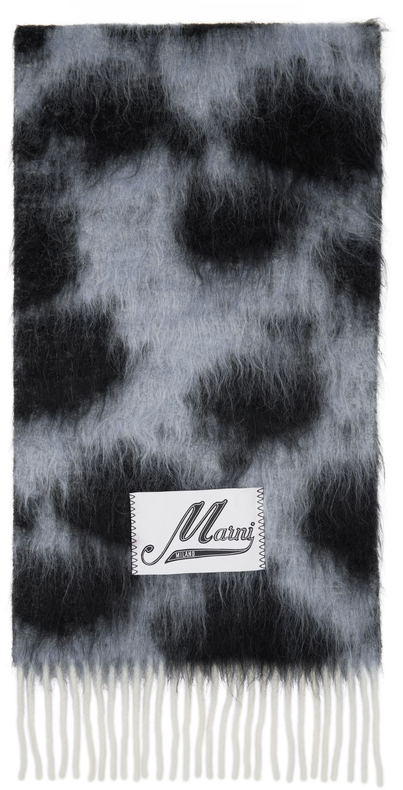 Шал Marni Wool & Mohair Scarf Сиво | SCMC0126Y0 UAW039