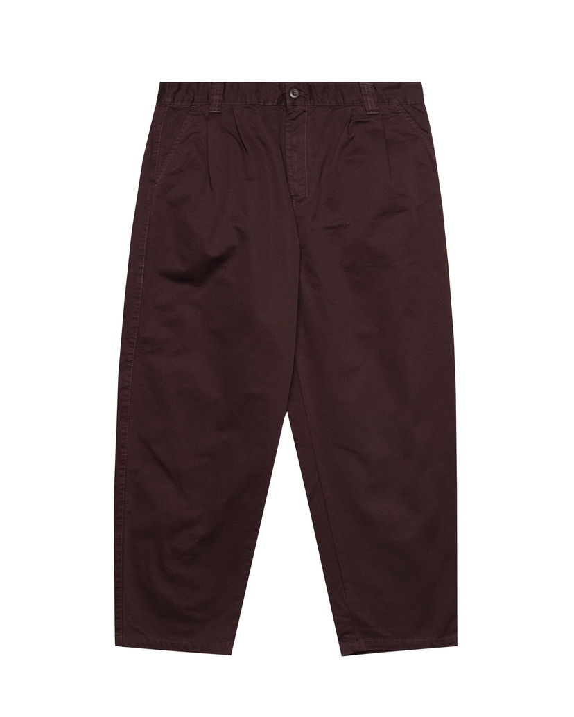 Панталони Carhartt WIP WIP Merrick Pleated Trousers Кафяво | I033759.33H06