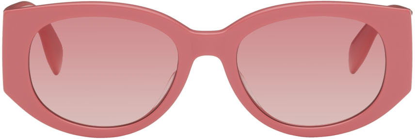 Слънчеви очила Alexander McQueen Alexander McQueen Graffiti Sunglasses Розово | AM0330S, 0