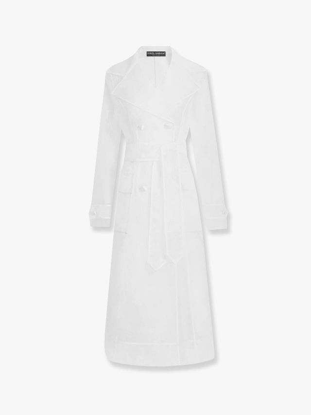 Dolce & Gabbana Double-Breasted Trench Coat